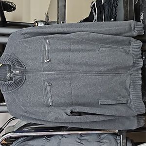 Calvin Klein Men's zip up sweater, Large